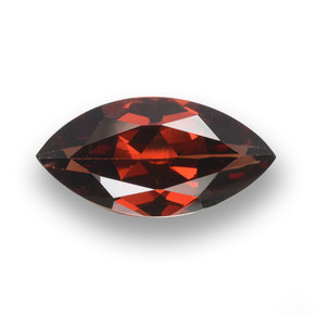 2.10 ct Red Pyrope Garnet Gemstone, Pyrope Garnet Gem in Marquise Facet Shape for Sale.