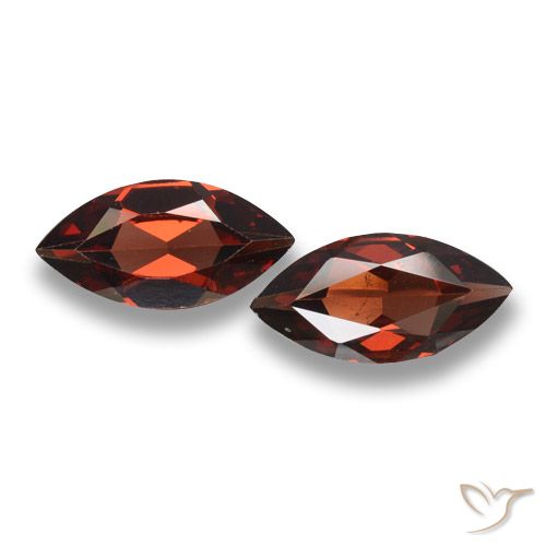 3.43 ct Marquise Cut Pyrope Garnet, 12.1 x 6.1 mm From Mozambique, Photo A