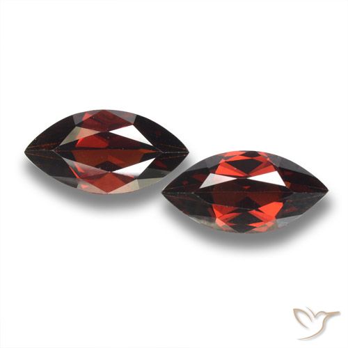 4.2 ct Marquise Cut Pyrope Garnet, 12.1 x 6 mm From Mozambique, Photo A
