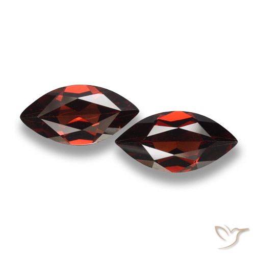 3.64 ct Marquise Cut Pyrope Garnet, 11.9 x 6 mm From Mozambique, Photo A