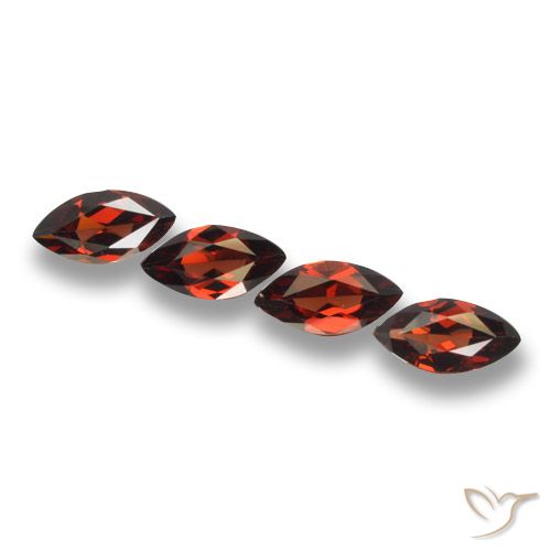 7.44ctw Natural Medium Red Pyrope Garnet, Marquise, VVS-VS