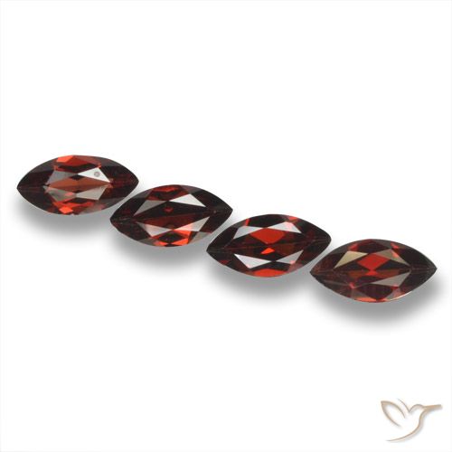 7.36ctw Natural Deep Red Pyrope Garnet, Marquise, VVS-VS