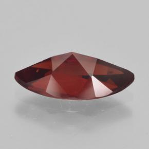 Pyrope Garnet Gemstone in 12.1 x 5.9 mm Size for Sale, Pyrope Garnet Stone in Deep Blood Red Color
