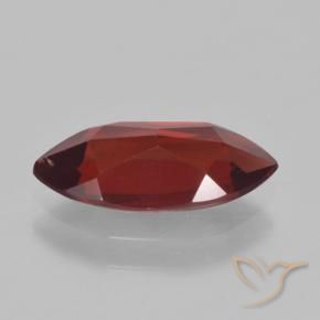 Pyrope Garnet Gemstone in 11.9 x 6 mm Size for Sale, Pyrope Garnet Stone in Deep Red Color