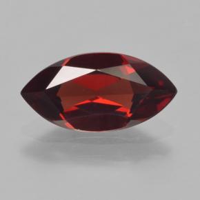 Deep Red Pyrope Garnet Gem - 1.9ct Marquise Facet (ID: 463168)