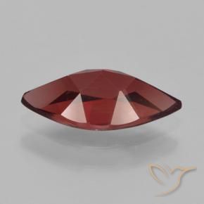 Pyrope Garnet Gemstone in 12 x 5.9 mm Size for Sale, Pyrope Garnet Stone in Deep Red Color