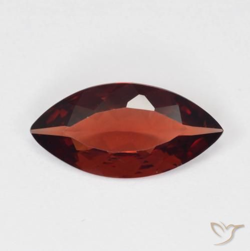 1,35 ct Pyrop-Granat im Marquise-Schliff, 11,9 x 5,9 mm aus Mosambik, Photo A