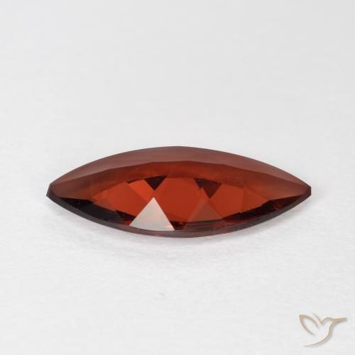 Pyrope Garnet Gemstone in 11.9 x 5.9 mm Size for Sale, Pyrope Garnet Stone in Sangria Red Color