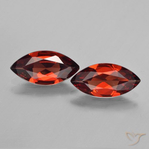 3.12ctw Natural Dark Red Pyrope Garnet, Marquise, VVS-VS