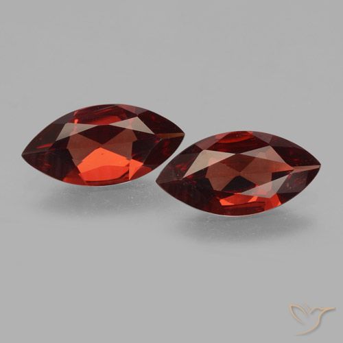3.01ctw Natural Dark Red Pyrope Garnet, Marquise, VVS-VS