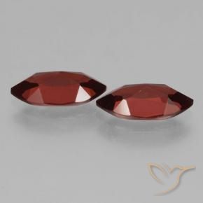 Pyrope Garnet Gemstones in 12.1 x 6 mm Size for Sale, Pyrope Garnet Stones in Sangria Red Color