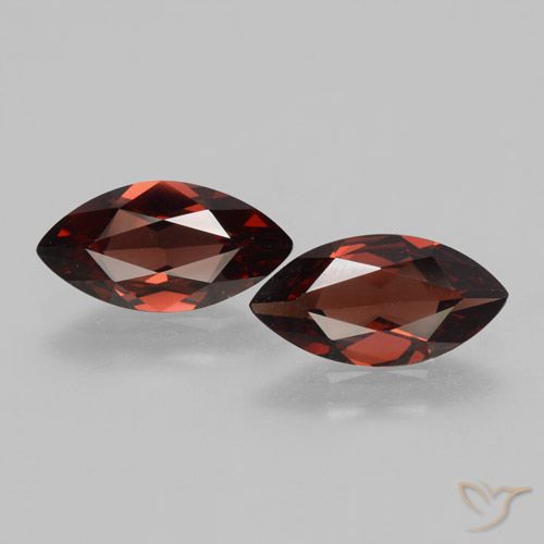 3.54ctw Natural Sangria Red Pyrope Garnet, Marquise, VVS-VS