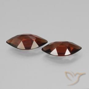 Pyrope Garnet Gemstones in 11.8 x 5.9 mm Size for Sale, Pyrope Garnet Stones in Sangria Red Color