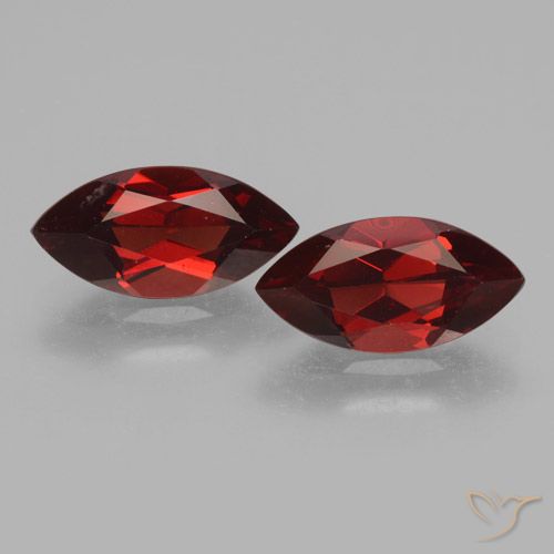 4.33ctw Natural Deep Red Pyrope Garnet, Marquise, VVS-VS