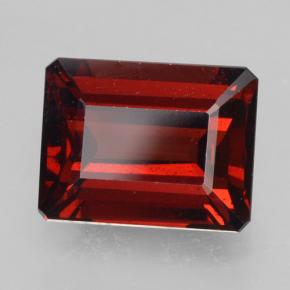 3.04 ct Red Pyrope Garnet Stone, Natural Pyrope Garnet in Octagon Step Cut Shape for Sale