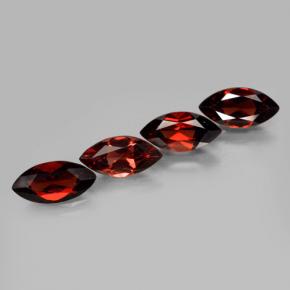 8.00 ctw Red Pyrope Garnet Stones, Natural Pyrope Garnet in Marquise Facet Shape for Sale