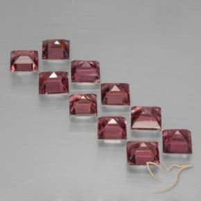 Pyrope Garnet Gemstones in 4.2 x 4.2 mm Size for Sale, Pyrope Garnet Stones in Merlot Red Color