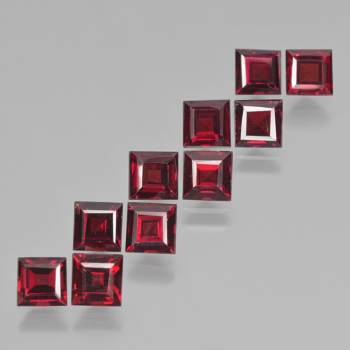 0.5ct Square Step-Cut Red Pyrope Garnet for sale thumb image of 0.5ct Square Step-Cut Red Pyrope Garnet (ID: 464281)