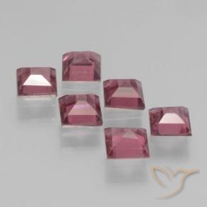 Pyrope Garnet Gemstones in 4.2 x 4.2 mm Size for Sale, Pyrope Garnet Stones in Merlot Red Color