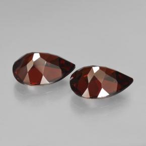 Pyrope Garnet Gemstone in 10 x 7 mm (calibrated) Size for Sale, Pyrope Garnet Stone in Red Color
