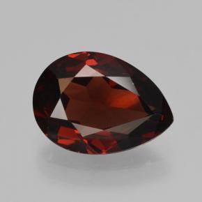 2.4ct Pear Facet Red Pyrope Garnet for sale thumb image of 2.4ct Pear Facet Red Pyrope Garnet (ID: 465127)