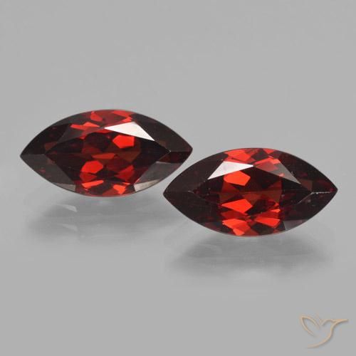 4.47ctw Natural Dark Red Pyrope Garnet, Marquise, VVS-VS