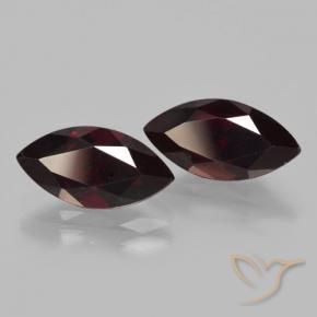 4.55 ctw Red Pyrope Garnet Stones, Natural Pyrope Garnet in Marquise Facet Shape for Sale