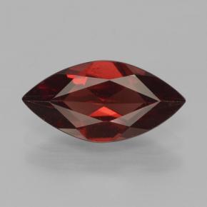 Темно-красный Гранат Пироп Камень - 1.8ct Фасетная Маркиза (ID: 465792)