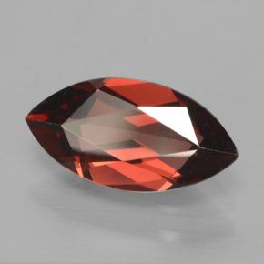2.11 ct Red Pyrope Garnet Stone, Natural Pyrope Garnet in Marquise Facet Shape for Sale
