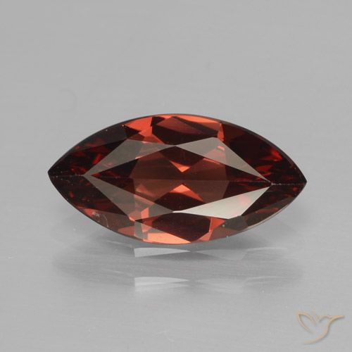 1.80ct Natural Dark Red Pyrope Garnet, Marquise, VVS-VS