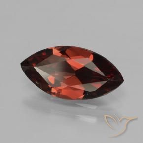 1.80 ct Red Pyrope Garnet Stone, Natural Pyrope Garnet in Marquise Facet Shape for Sale
