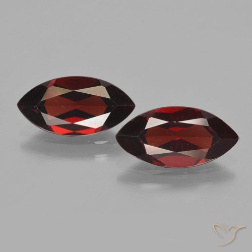 4.04ctw Natural Deep Red Pyrope Garnet, Marquise, VVS-VS