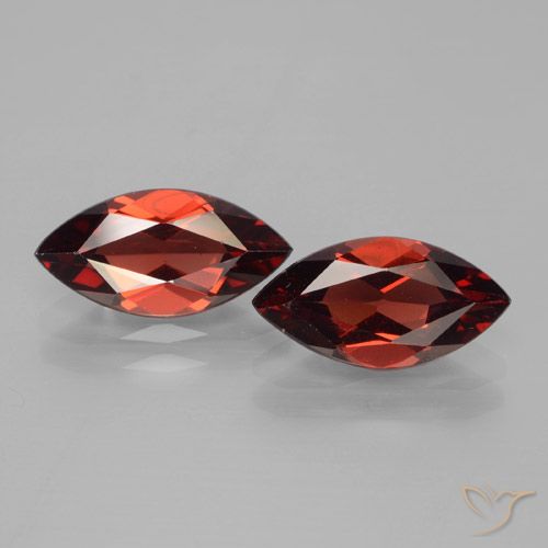 3.91ctw Natural Merlot Red Pyrope Garnet, Marquise, VVS-VS