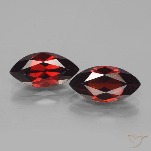 4.33ctw Natural Deep Blood Red Pyrope Garnet, Marquise, VVS-VS