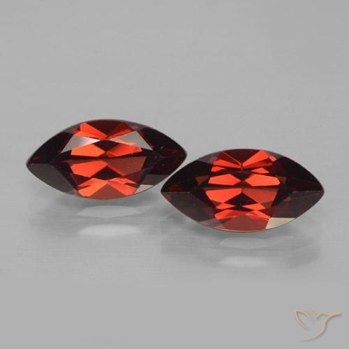 4.45ctw Natural Deep Blood Red Pyrope Garnet, Marquise, VVS-VS