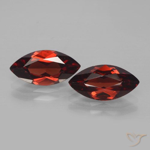 4.04ctw Natural Deep Red Pyrope Garnet, Marquise, VVS-VS