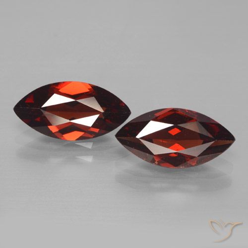 3.94ctw Natural Merlot Red Pyrope Garnet, Marquise, VVS-VS