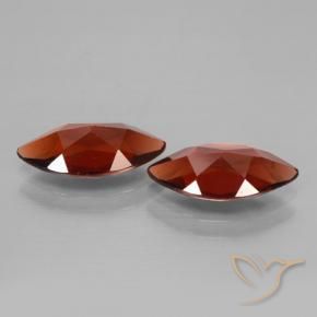 Pyrope Garnet Gemstones in 12.1 x 6.1 mm Size for Sale, Pyrope Garnet Stones in Merlot Red Color