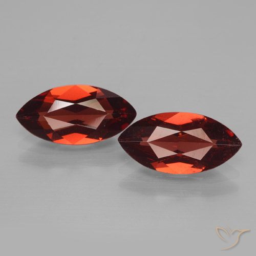 3.86ctw Natural Deep Red Pyrope Garnet, Marquise, VVS-VS