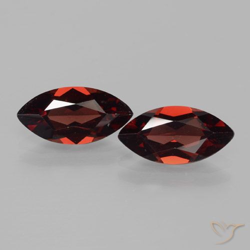 3.39 ct Marquise Cut Pyrope Garnet, 11.8 x 5.9 mm From Mozambique, Photo A