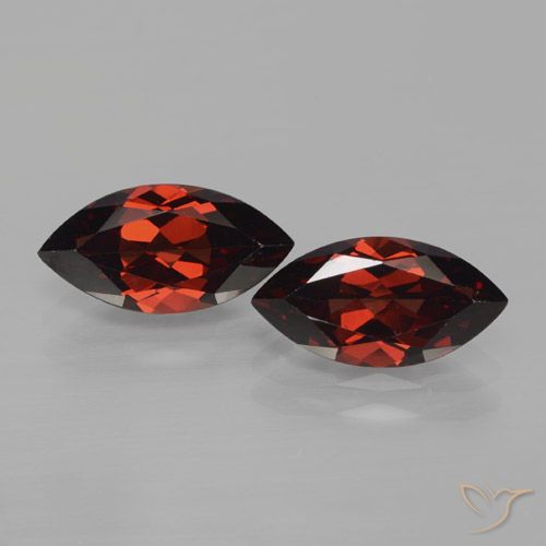4.28ctw Natural Deep Red Pyrope Garnet, Marquise, VVS-VS