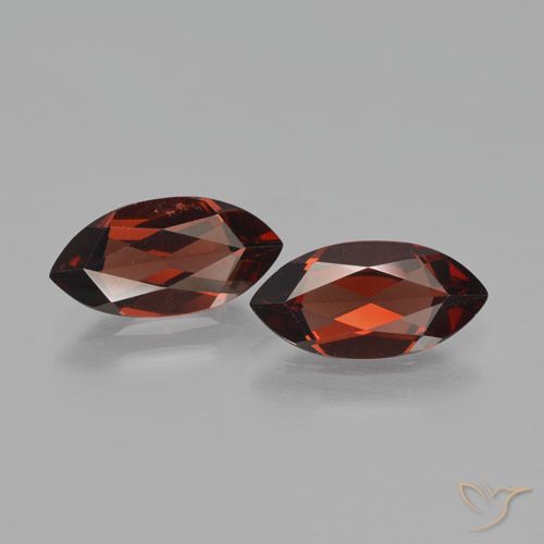 3.72ctw Natural Sangria Red Pyrope Garnet, Marquise, VVS-VS