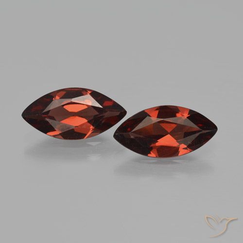 3.26ctw Natural Deep Red Pyrope Garnet, Marquise, VS