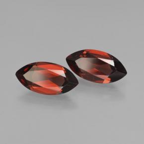 4.08 ctw Red Pyrope Garnet Stones, Natural Pyrope Garnet in Marquise Facet Shape for Sale