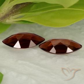 Pyrope Garnet Gemstones in 12 x 5.9 mm Size for Sale, Pyrope Garnet Stones in Deep Blood Red Color