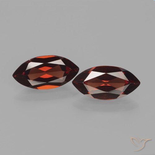 3.79ctw Natural Dark Red Pyrope Garnet, Marquise, VVS-VS