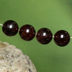 45.7ct Drilled Sphere Deep Red Pyrope Garnet for sale thumb image of 45.7ct Drilled Sphere Deep Red Pyrope Garnet (ID: 469938)