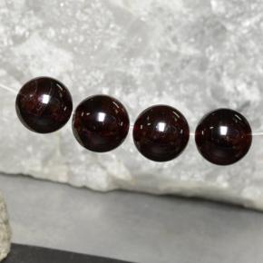 45.5ct Drilled Sphere Deep Red Pyrope Garnet for sale thumb image of 45.5ct Drilled Sphere Deep Red Pyrope Garnet (ID: 469941)
