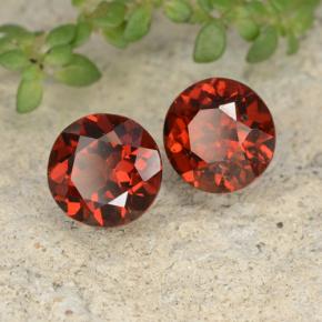 1.91 ctw Red Pyrope Garnet Stones, Natural Pyrope Garnet in Round Facet Shape for Sale