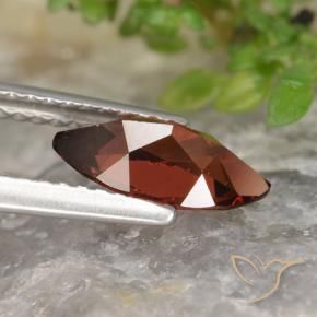Pyrope Garnet Gemstone in 9.9 x 5 mm Size for Sale, Pyrope Garnet Stone in Medium Red Color